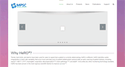 Desktop Screenshot of heroscore.com